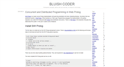 Desktop Screenshot of bluishcoder.co.nz